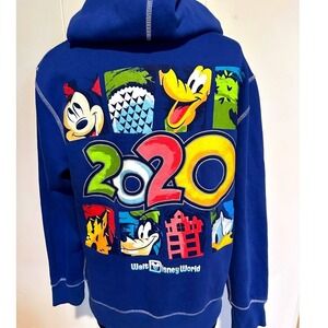 2020 Walt Disney World Blue Hoodie Size M